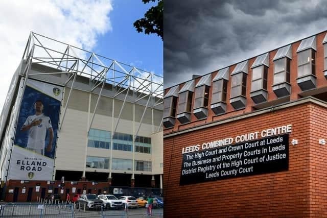 Carl O'Brien, 50, of Navigation Road, York, was sentenced to 20 months in prison, which was suspended for 18 months, after he was found guilty of intentional strangulation following a trial. He strangled a female steward at the South Stand of Elland Road after a Leeds United game in April of last year.