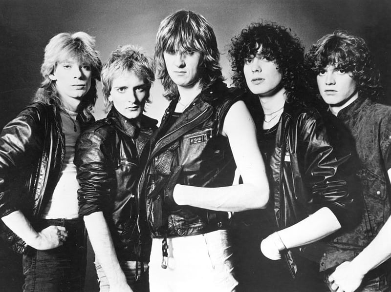 Rick Allen, pictured on the right in this photo of Def Leppard, lost his arm in a car crash on the A57 near Sheffield in December 1984. Doctors reattached the limb but it was later removed due to infection. He revealed he 'really didn't want to be here' following the crash but he was able to continue playing the drums thanks to an electronic drum kit which was specially designed for him. He would also go on to become a successful artist. He has thanked his peers, his fans and his family for the encouragement they gave him at the time.
