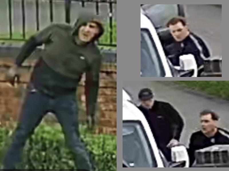 Police in Doncaster have released CCTV images of three men they would like to speak to in connection with a theft.
It is reported that on 20 May at 1.17pm, two men stole £3,000 worth of tools from a vehicle at an address in Thorpe in Balne. It is believed that one of the men jumped over a fence at the property and threw toolboxes to the second man on the other side of the fence.
A third man driving a black Ford C-Max was also reportedly involved.
Enquiries are ongoing but officers are keen to identify the men in the images as they may be able to assist with enquiries.
Quote incident number 461 of 20 May 2024 when you get in touch.
Photo: South Yorkshire Police