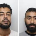 Nasser Nashir (left) and Abdul Hakim have been jailed for helping the killers of Lamar Griffiths after a drive-by at a Sheffield car wash.