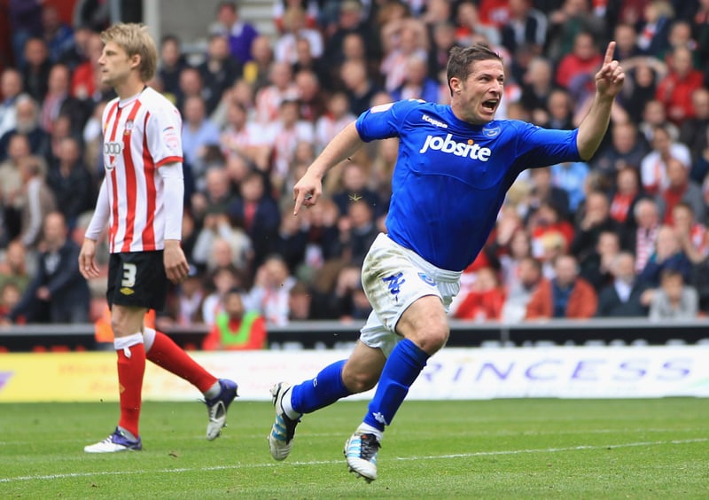 His only Pompey season coincided with administration and relegation in 2011-12, yet he cemented his place in club folklore with THAT goal.
Norris actually finished as top-scorer with eight goals, with his final one arriving at St Mary’s in April 2012 in dramatic circumstances to secure a 2-2 draw.
With the cash-strapped Blues required to remove all senior players from their wage bill in the summer of 2012 to prevent liquidation, the central midfielder departed for Leeds.