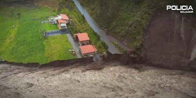 Waves of mud crash through tourist city as landslide kills 6.