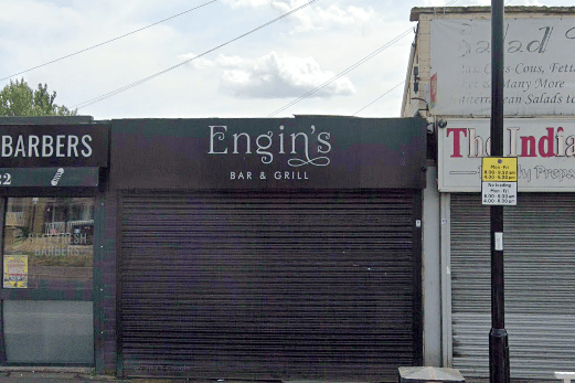 Engin's Bar & Grill, on 370 Handsworth Road, Handsworth, is a Turkish restaurant open for evening meals. On Tripadvisor, it has had more than 256 five-star reviews. One of the reviews reads: "We've been here a few times in the past, and tonight was just as good. It's a lovely cosy little restaurant, with a very pleasant atmosphere. There's never any rushing about here, very calm and relaxed. The food is amazing."