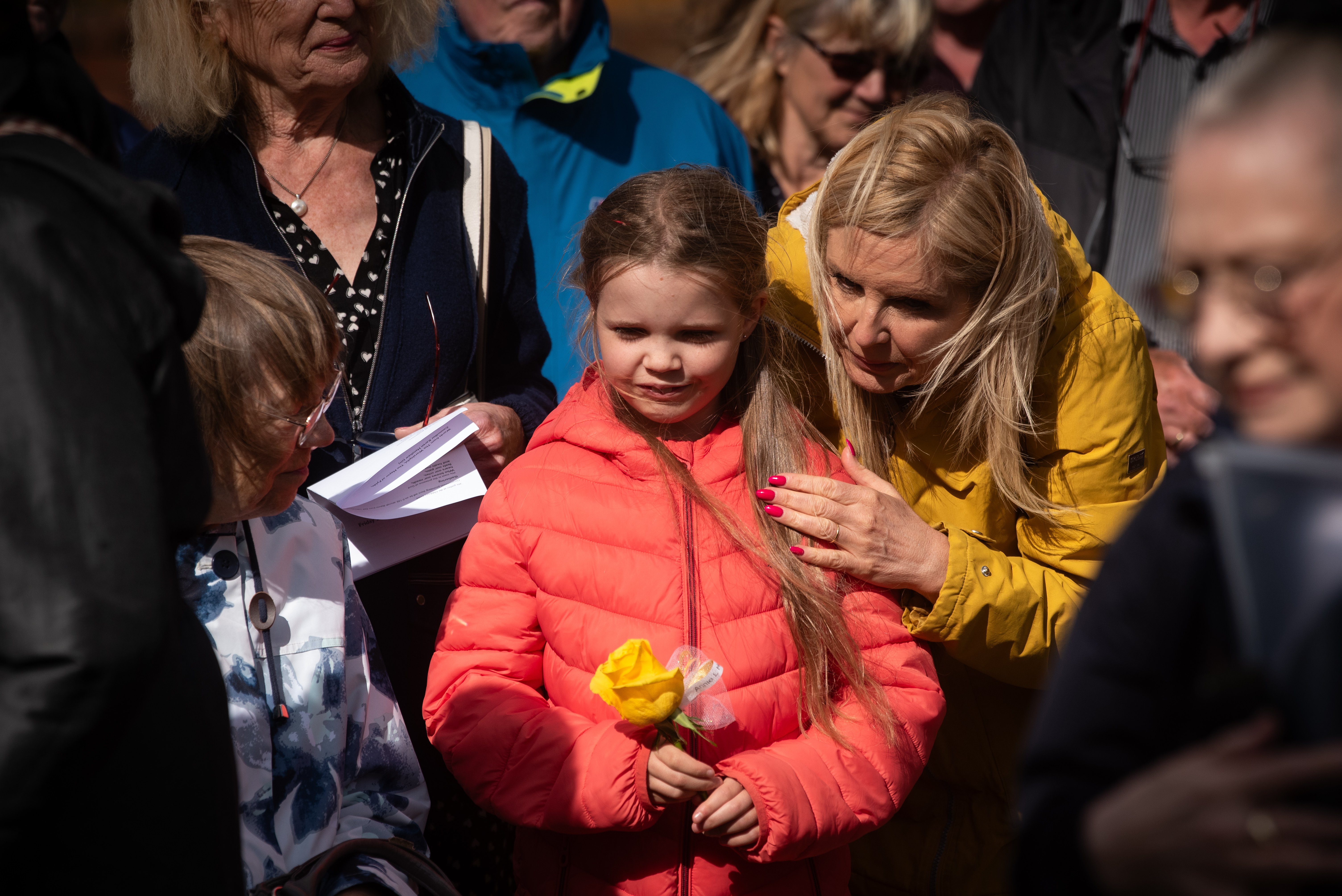 22 Poignant Scenes Of Freckleton Air Disaster 80th Anniversary Memorial ...