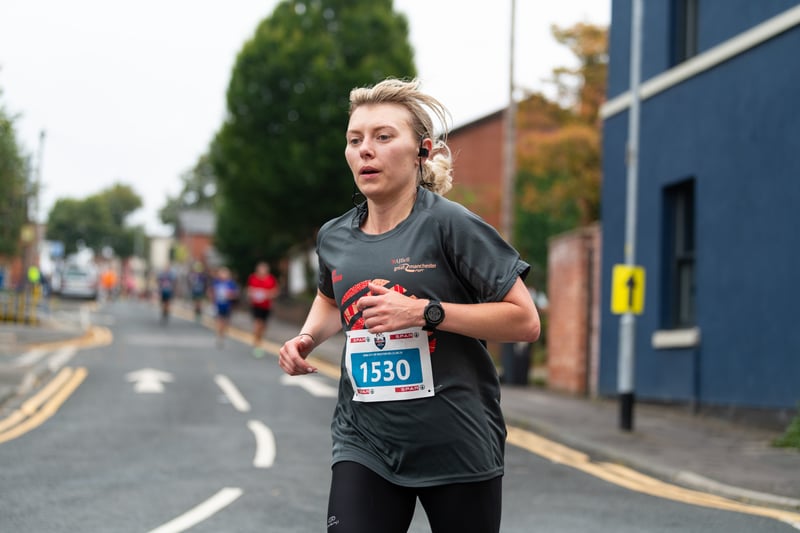 The 10K route took runners through the picturesque Avenham Park.