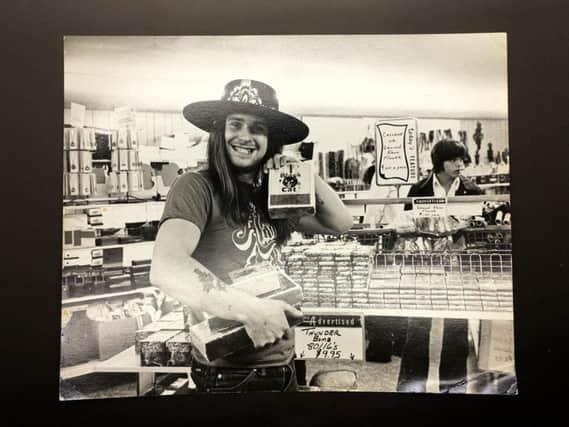 An early photo of Ozzy Osbourne, due to be auctioned in Sheffield. Photo: Sheffield Auction Gallery