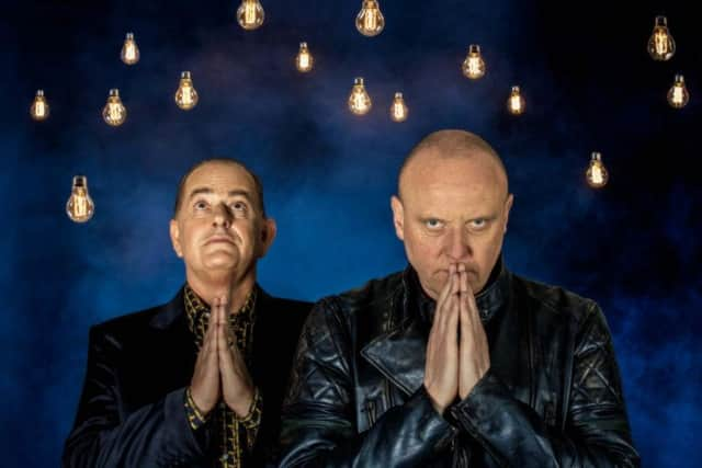 Heaven 17 stars Martyn Ware and Glenn Gregory