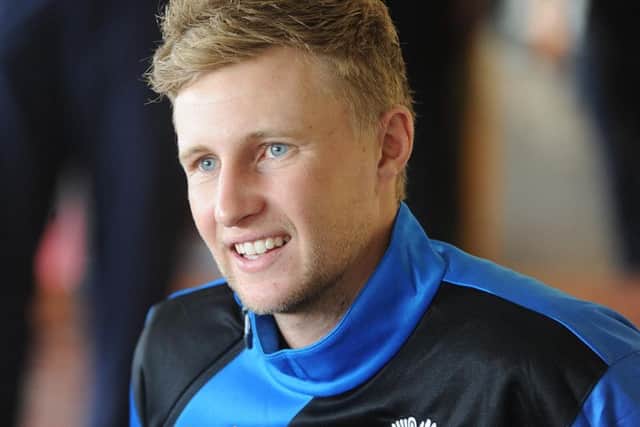 Sheffield cricketer Joe Root.