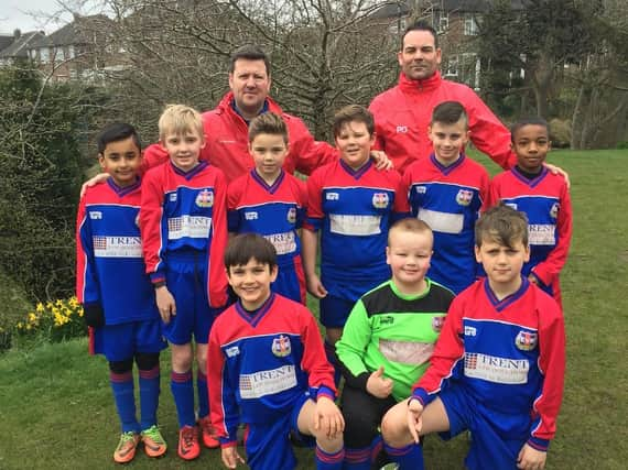 Ecclesall Rangers Reds Under-10s team (photo: Daniel Ward)