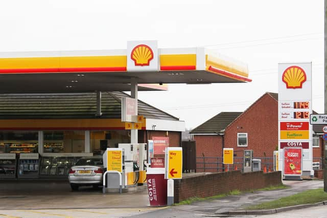 Petrol station