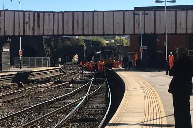 Trains delayed in Sheffield