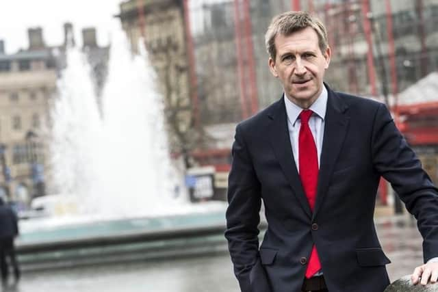 South Yorkshire Mayor Dan Jarvis in Sheffield