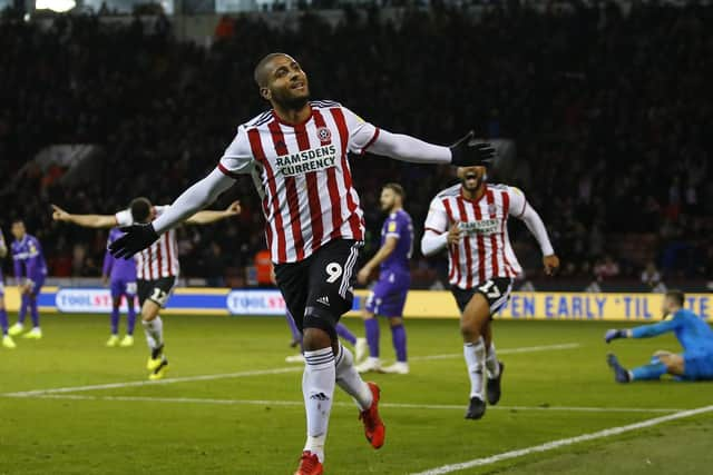 Leon Clarke scored Sheffield United's goal against Stoke City