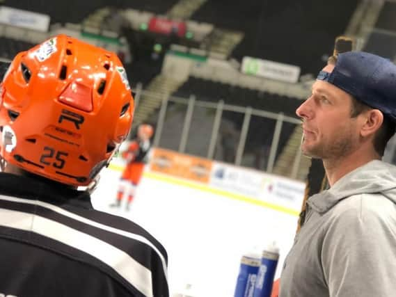 Matt Climie at Sheffield Arena