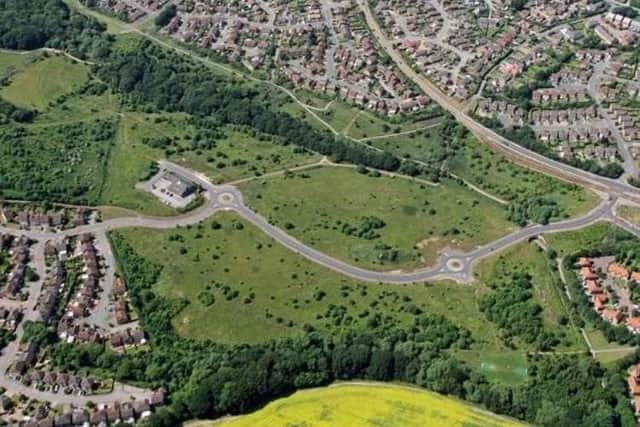 Land at Moorthorpe Way, in Owlthorpe, which is earmarked for housing.