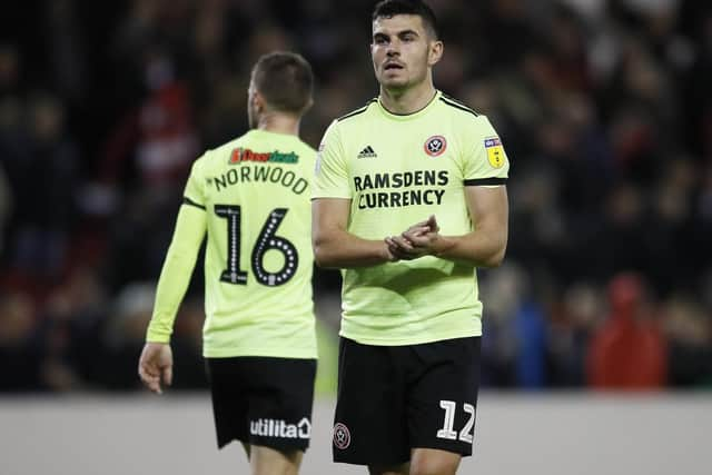 Sheffield United defender John Egan