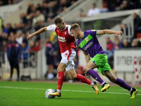 Millers Michael Smith in action. Picture Tony Johnson.