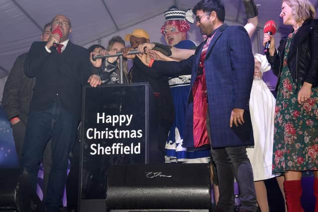 The Sheffield Christmas Light Switch On.