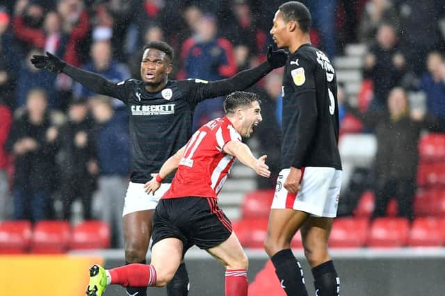 Sunderland v Barnsley: Gooch celebrates