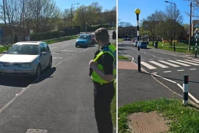 Police outside schools in Sheffield