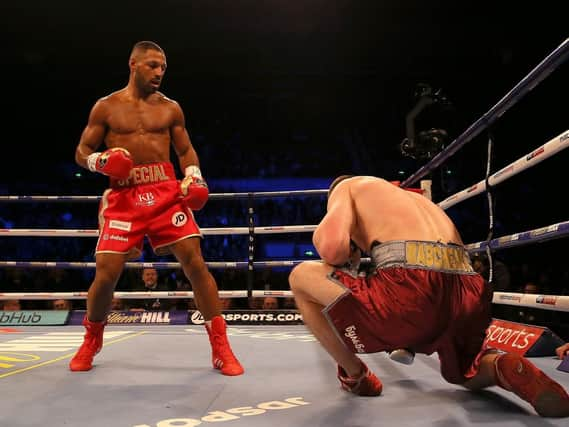 Kell Brook in action