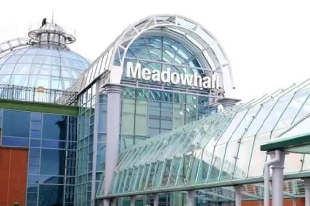 Meadowhall shopping centre.