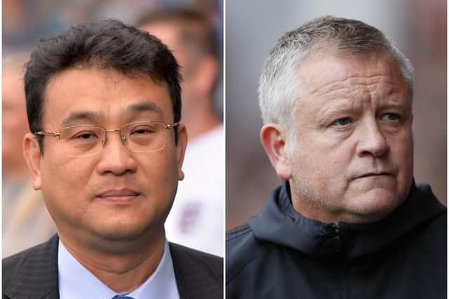 Dejphon Chansiri and Chris Wilder.