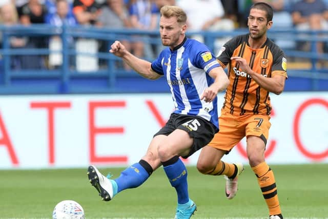 Tom Lees in action against Hull City earlier in the season