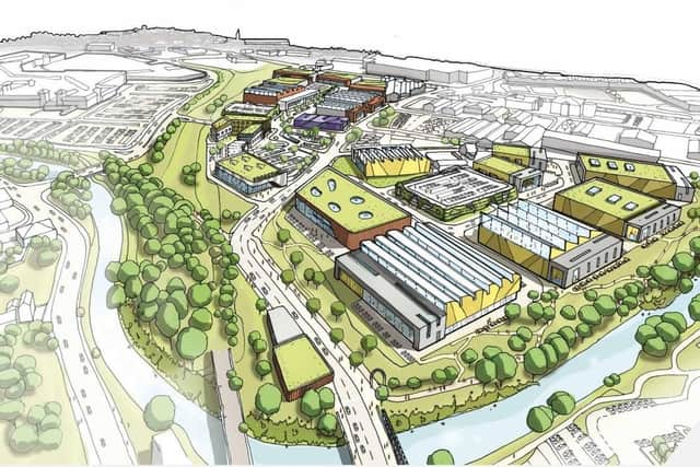 An artist's impression of the scheme.