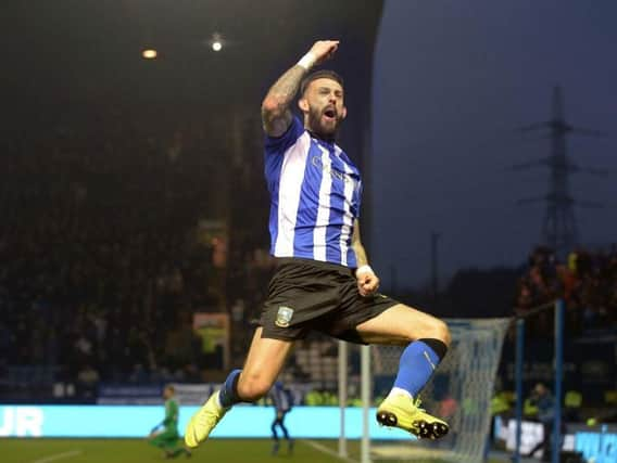 Steven Fletcher scored the Owls' winner. Pic: Steve Ellis