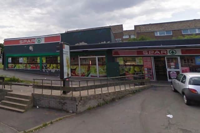 Spar on Pot House Lane, Stocksbridge