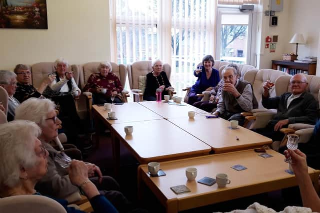 Members of a lunch club which was broken into in Sheffield