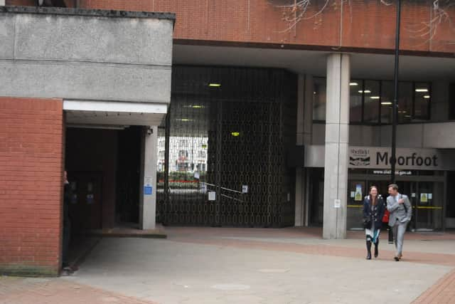 The Moorfoot Building. Picture: Sam Cooper / The Star