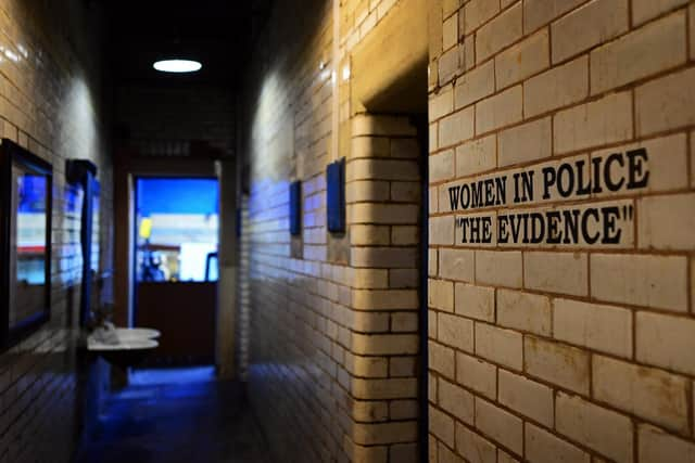 Women in Police Exhibition at the National Emergency Services Museum. Picture: Marie Caley