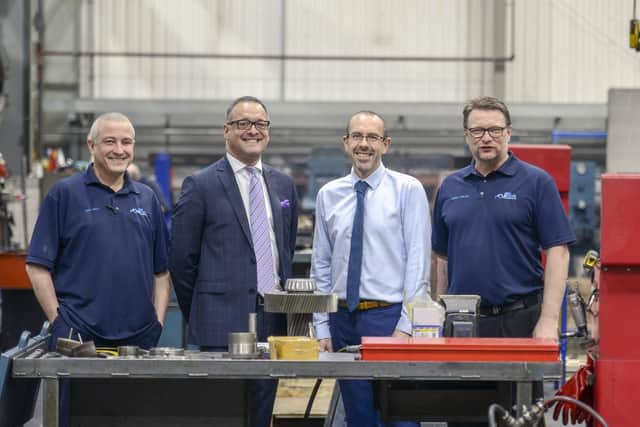 Made in Sheffield TDR Transmissions, from left: Carl Smith, Lee Walkland, Jason Smith and Darren Morland. Picture Scott Merrylees