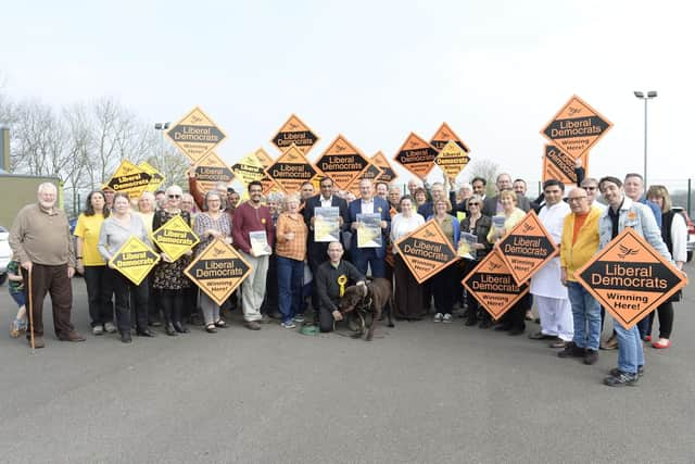 Sheffield Liberal democrats launch thier new manifesto with the help of Sir Ed Davey MP