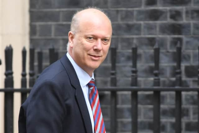 Transport secretary Chris Grayling (pic: Stefan Rousseau/PA Wire)