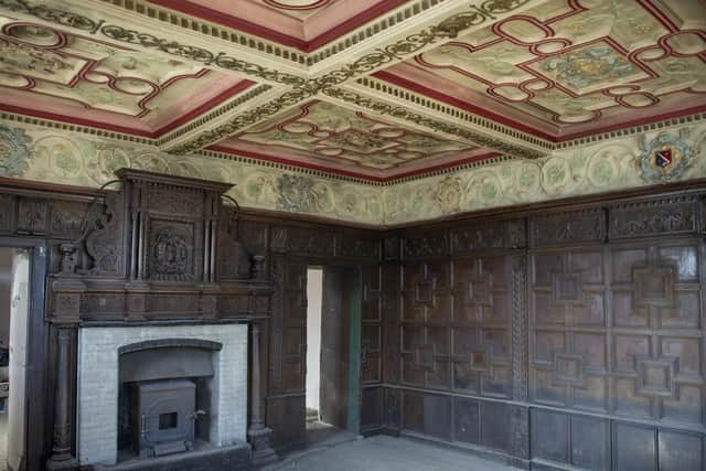 The Old Oak Room downstairs at Carbrook Hall, in which customers will be able to enjoy a coffee when it becomes a Starbucks cafe