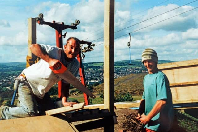 Volunteers help build Sheffield Ski Village