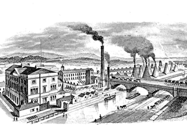 Sheaf Works of Eyre Ward & Company Cadman Lane 1855