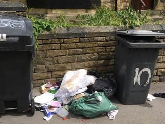 A house on Moor Oaks Road. Residents say tenants have struggled to manage their rubbish throughout the year