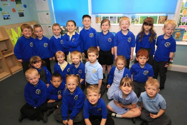 Reception class at Parson Cross C of E Primary