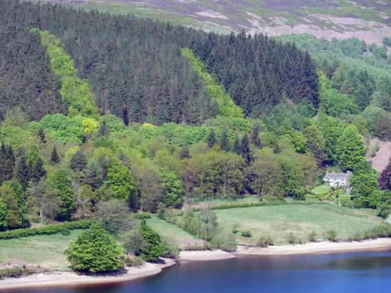 Derwent reservoir in Derbyshire.