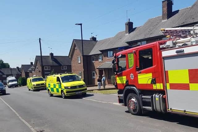 Emergency services in Lupton Road, Lowedges