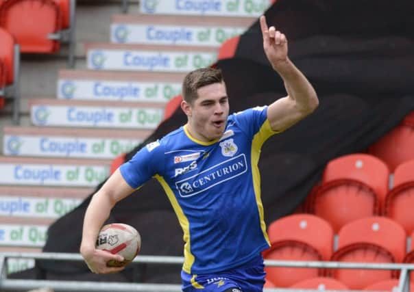 Jack Sanderson scored four tries in the demolition of Hemel. Picture: Rob Terrace