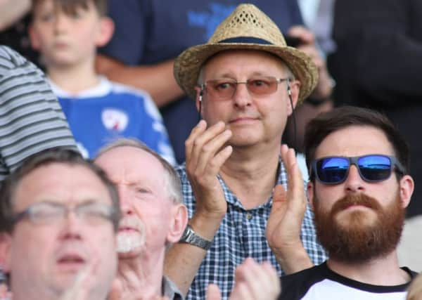 Chesterfield FC v Wigan, fans gallery