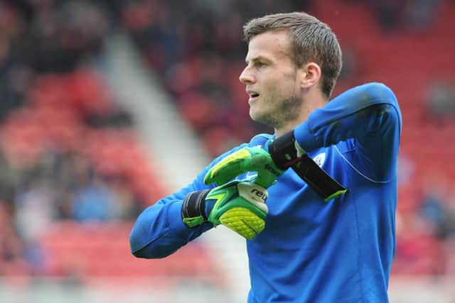 Luke Steele, pictured during his time at Barnsley, is on trial at Sheffield United