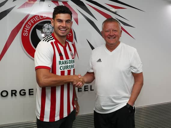 Chris Wilder is delighted to sign John Egan