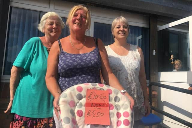 Jean Mitchell, chairman of the TARA, pictured with Jane Wilson and Dianne Hurst.