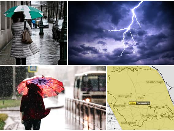 The Met Office have now issued new yellow weather warnings for Yorkshire over the weekend